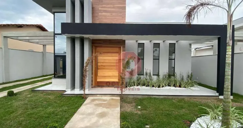 Casa com 3 dormitórios à venda, 129 m² por R$ 850.000,00 - Jardim Atlântico Central (Itaipuaçu) - Maricá/RJ