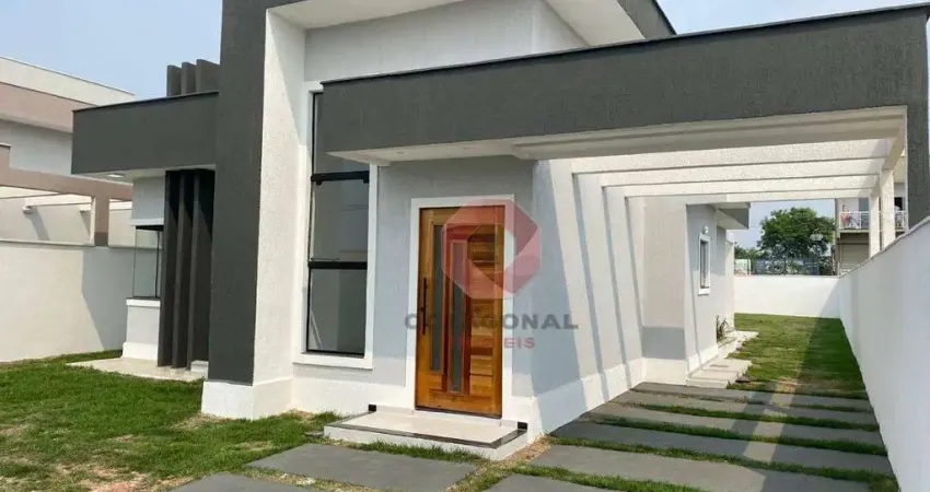 Casa com 3 quartos à venda, 135 m² por R$ 680.000 - Jardim Atlântico Central (Itaipuaçu) - Maricá/RJ