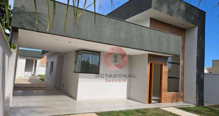 Casa com 3 dormitórios à venda, 112 m² por R$ 715.000,00 - Jardim Atlântico Leste (Itaipuaçu) - Maricá/RJ