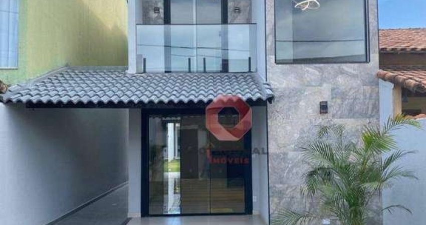 Casa com 3 dormitórios à venda, 118 m² por R$ 679.000 - Barroco (Itaipuaçu) - Maricá/RJ