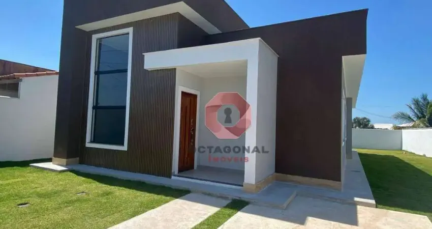 Casa com 3 quartos à venda, 98 m² por r$ 650.000 - jardim atlântico leste (itaipuaçu) - maricá/rj