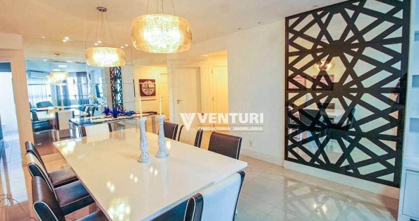 Apartamento mobiliado com 3 suítes à venda, 155 m² por R$ 1.380.000 - Jardim Blumenau - Blumenau/SC