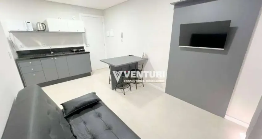 Apartamento com 1 dormitório, 30 m² - venda por R$ 340.000,00 ou aluguel por R$ 2.469,64/mês - Boa Vista - Blumenau/SC