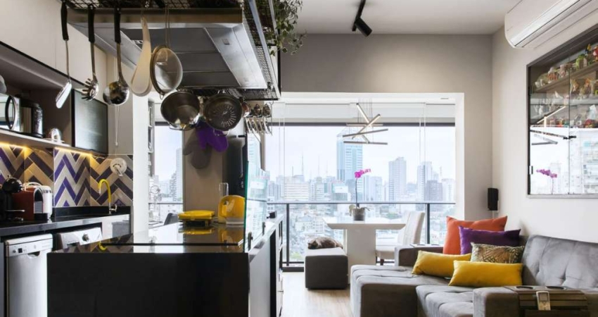 Apartamento tipo para venda com 1 quarto, sendo 1 suíte, 48m²
