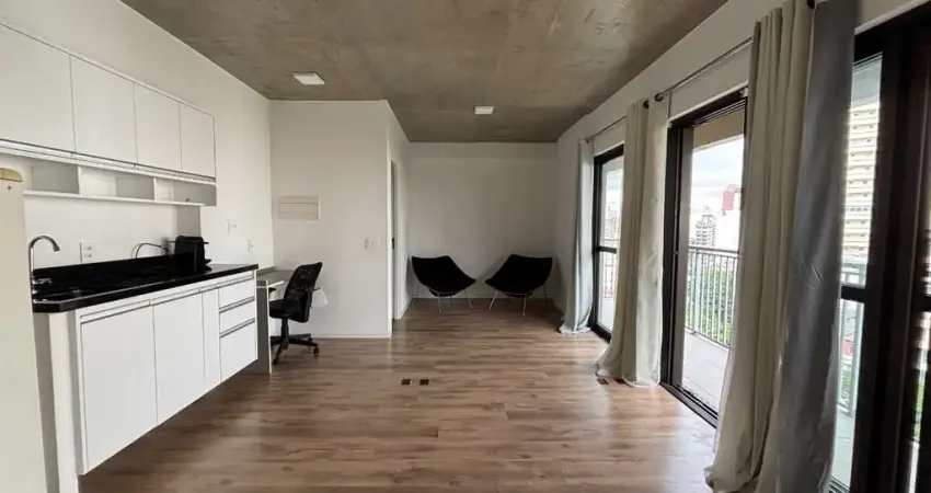 Studio para locação em república com 1 quarto, sendo 1 suíte, 44m²