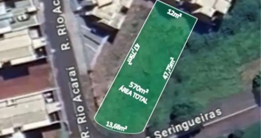 Terreno residencial para venda em residencial amazonas, 570m²