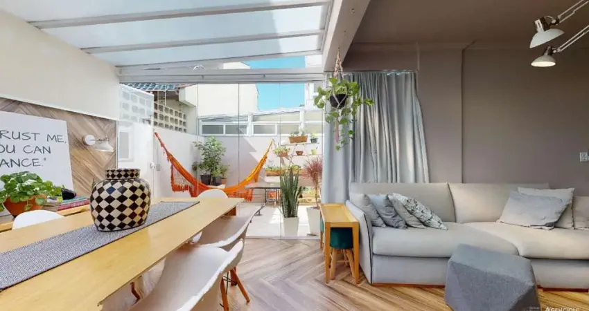 Apartamento garden para venda em jardim botânico com 2 quartos, sendo 1 suíte, 100m²