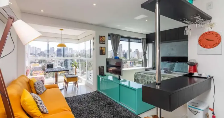 Studio para venda em pinheiros com 1 quarto, sendo 1 suíte, 29m²