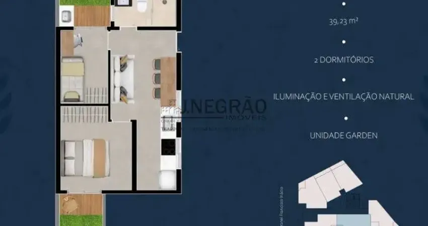 Apartamento com 2 quartos à venda na Vila Moinho Velho, São Paulo 