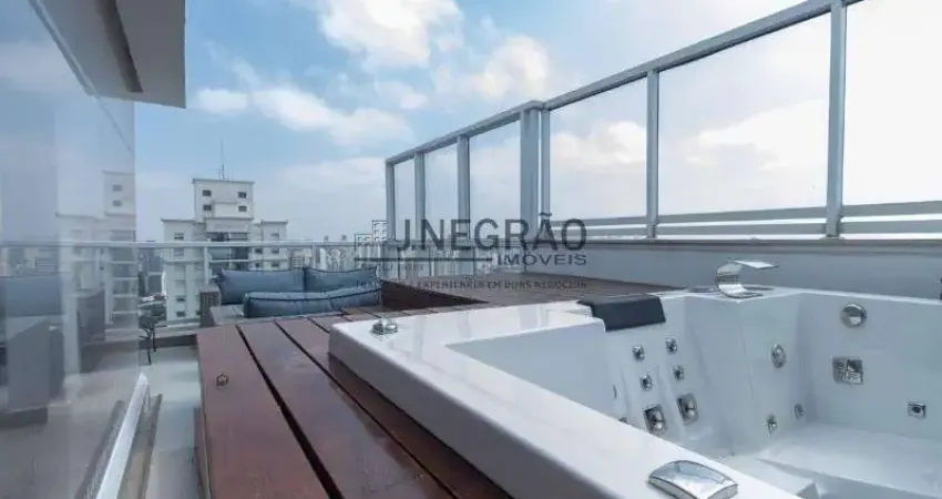 Cobertura de luxo no ipiranga, são paulo-sp: 3 quartos, 3 suítes, 3 salas, 6 banheiros, 4 vagas de garagem, 248m² de área.