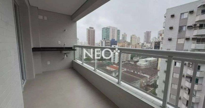Imóvel para venda tem 74 metros quadrados com 2 quartos em Boqueirão - Santos - SP