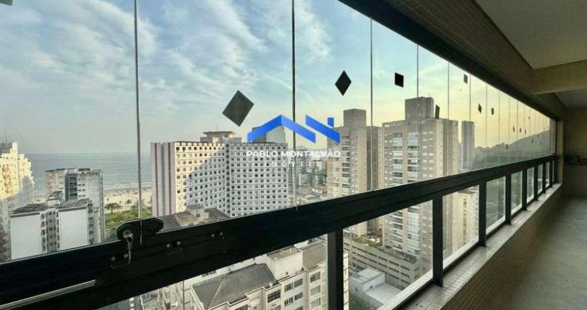 Apartamento á venda com 75m2, lazer completo, 2 Dorms no José Menino - Santos - SP
