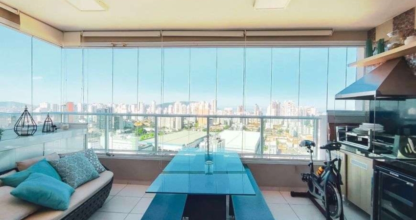 Apartamento com 2 quartos, sala ampla e lazer completo em Campo Grande - Santos - SP