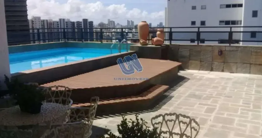Excelente apartamento cobertura 5 quartos sendo 3 suítes 400m2 na pituba
