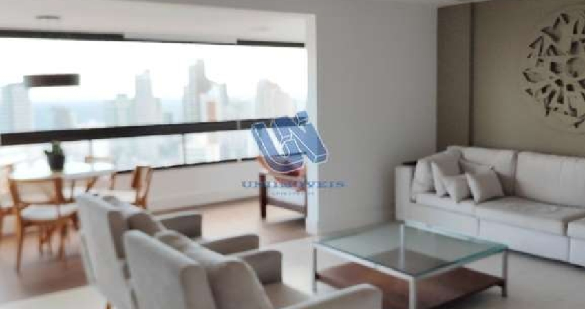 Excelente apartamento nascente andar alto 3 quartos (1 suíte) mais 1 gabinete 162 m2 para Venda e/ou Aluguel no Jardim Apipema