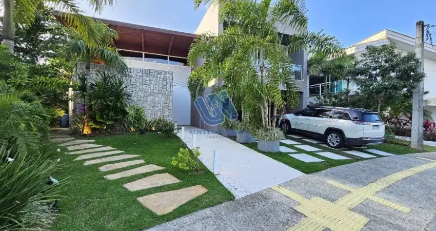 Casa duplex em condominio 5 suítes com closet em Alphaville I com 770m2