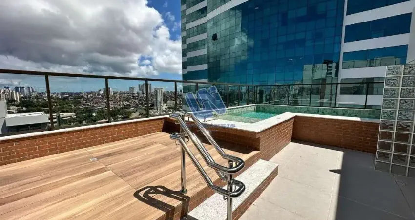 Apartamento tipo Studio com varanda 25m2 no Caminho das Árvores