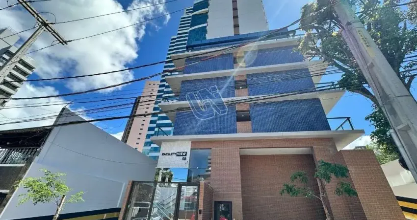 Apartamento tipo Studio com varanda 25m2 no Caminho das Árvores