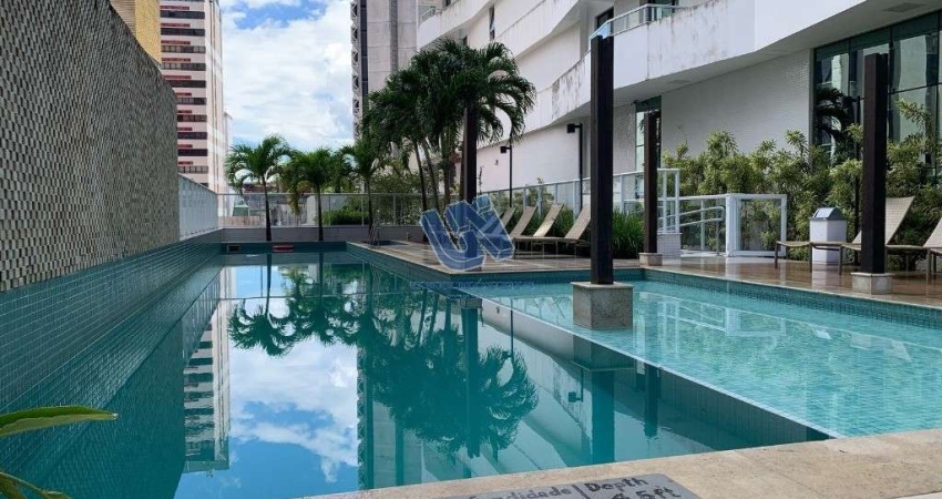Apartamento Mobiliado e Decorado 2 suítes com 62m2 no Caminho das Árvores