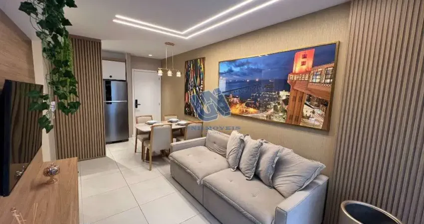 Apartamento quarto e sala com vista mar 48,75m2 na Barra