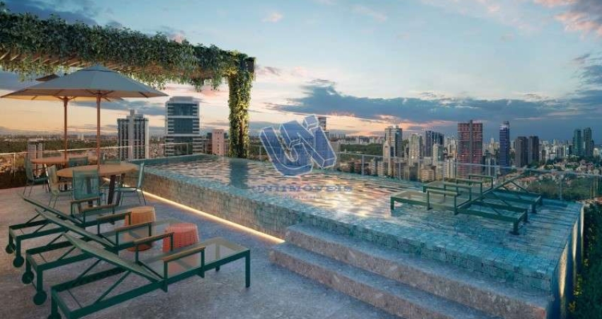 Apartamento tipo Studio com varanda gourmet 26,62m2 no Urban Carminho das Arvores