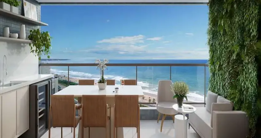 Apartamento 2 suítes em Jaguaribe com maravilhosa vista mar 104m2