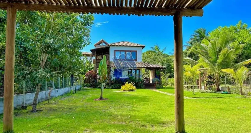 Linda Casa com 112m2 na Península de Maraú em Taipu de Fora/BA