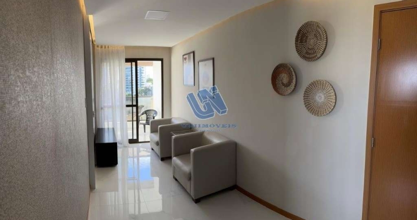 Apartamento Quarto e Sala Nascente com Varanda mobiliado 34m2 em Armação