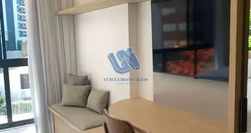 Apartamento tipo studio mobiliado nascente 28m2 no caminho das árvores