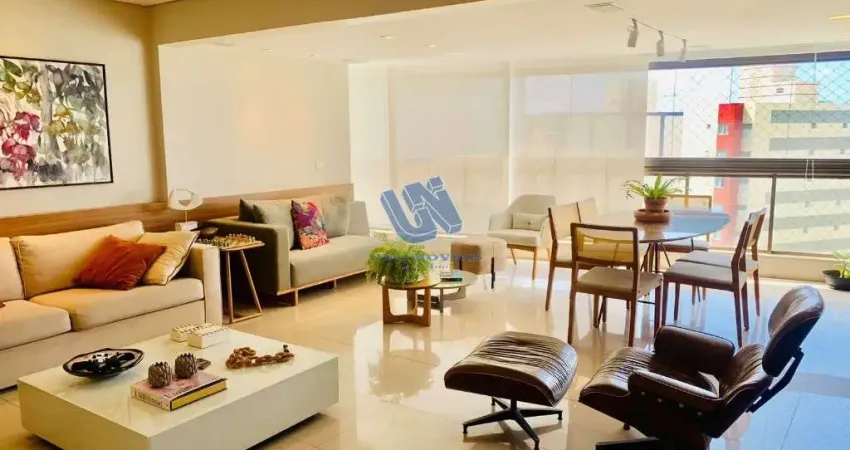 Apartamento nascente 4 quartos revertido para 3 suítes + lavabo 147m2 em armação