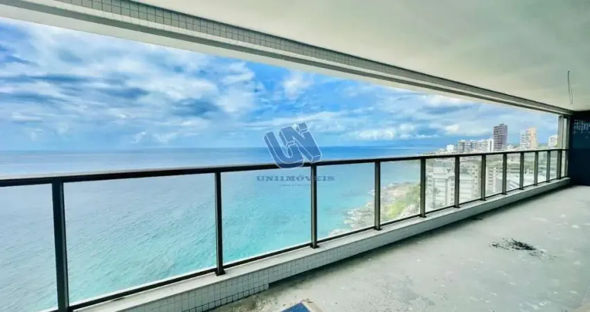 Apartamento no undae ocean 4 suites com vista mar 303m2 na ondina