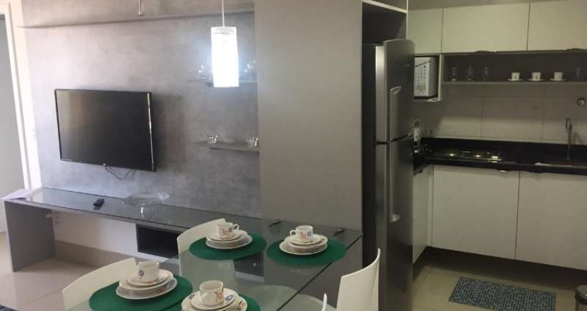 Lindo Apartamento Decorado quarto e sala no Caminho das Árvores 45m2 (Taxas Inclusas)