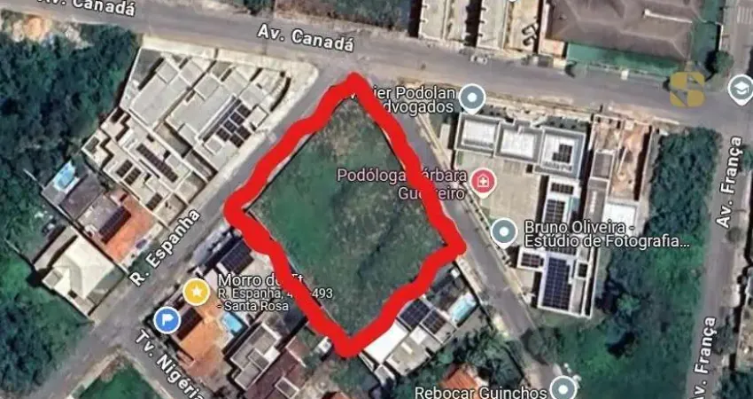 Terreno à venda na Espanha, Santa Rosa, Cuiabá