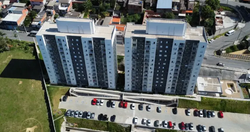 Apartamento com 2 dormitórios e uma vaga de garagem em franco da rocha - sp