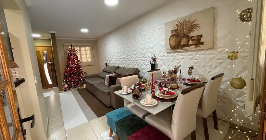 Sobrado com 2 dormitórios e 2 vagas de garagem em caieiras, sp.