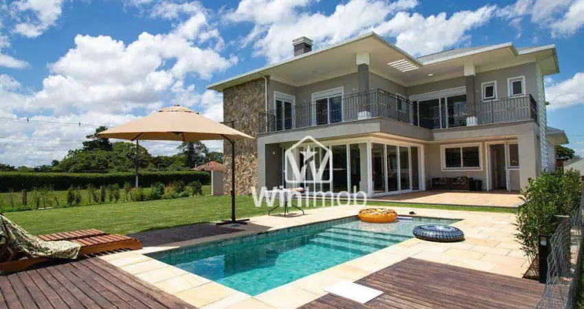 Casa com 4 dormitórios para alugar, 373 m² por r$ 26.818,50/mês - sans souci - eldorado do sul/rs