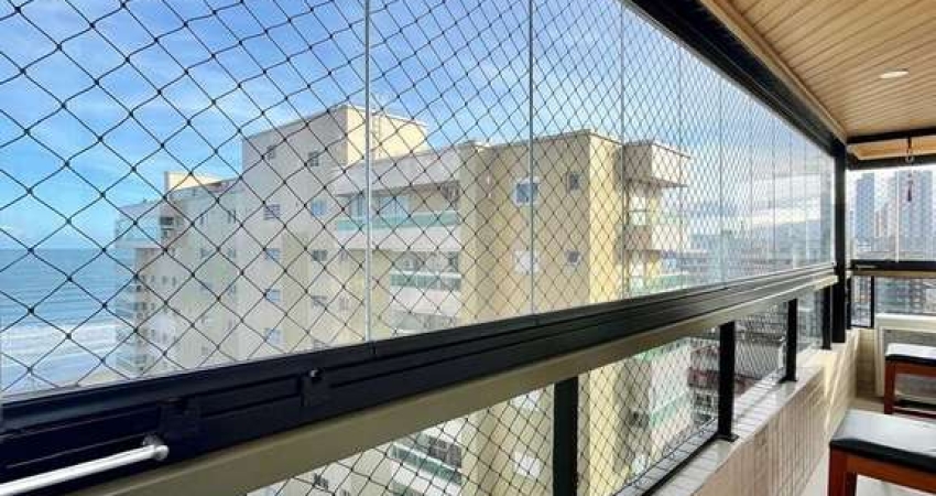 Apto 2 Dormitórios 2 Vagas Demarcadas Andrar Alto e Vista Pro Mar Semi Mobiliado