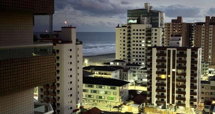Apartamento 1 Dormitório Vista pro Mar 1 Vaga 200m da Praia Área de Lazer