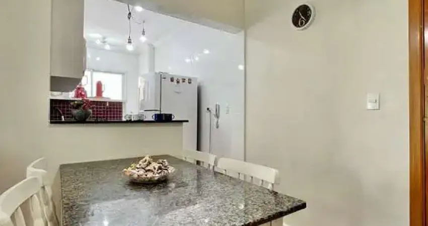Apartamento 1 Dormitório Mobiliado 1 Vaga Vista para o Mar da Varanda e Piscina