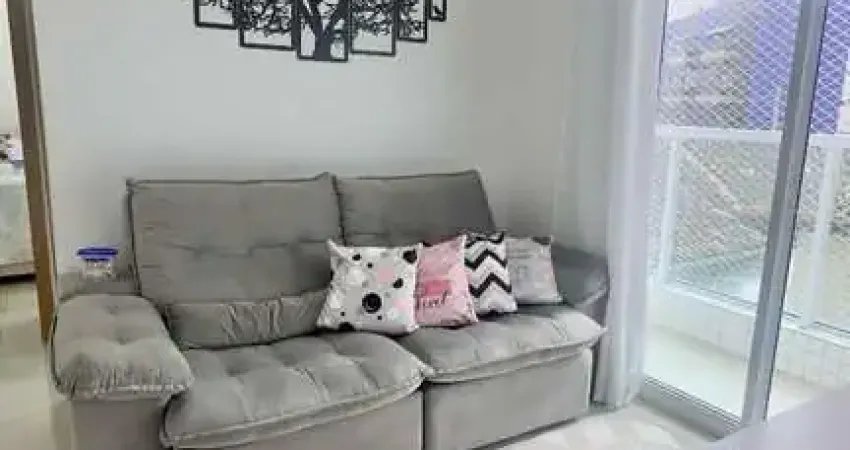 Apto mobiliado 2 quadras da praia pronto para morar com garagem e elevador