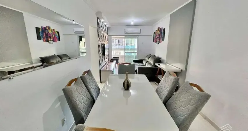 Apartamento amplo no canto do forte com lazer completo e sacada gourmet