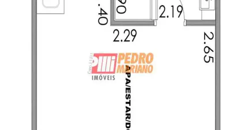 Kitnet / Stúdio à venda na Rua Domingos de Morais, 1214, Vila Mariana, São Paulo