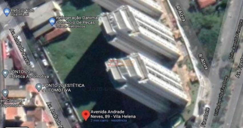 Terreno comercial para alugar na Avenida Andrade Neves, 167, Vila Helena, Santo André