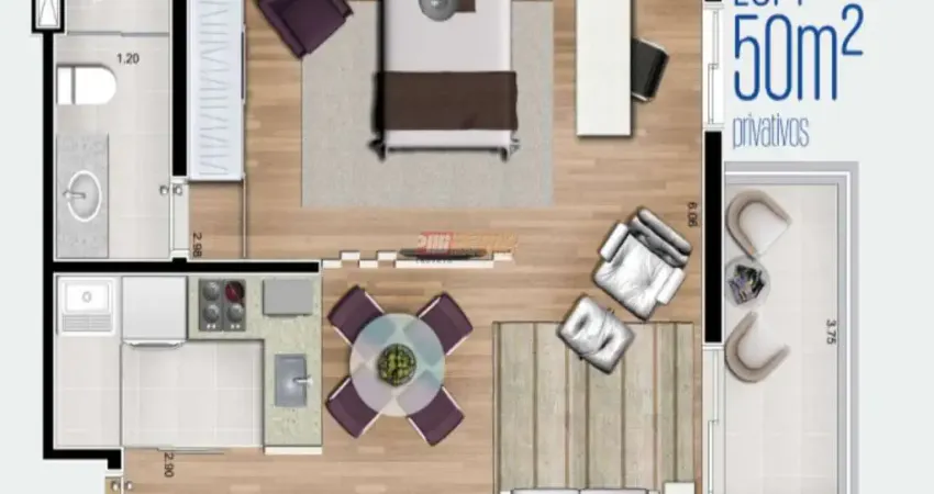 Loft no Bairro Jardim do Mar em São Bernardo do Campo