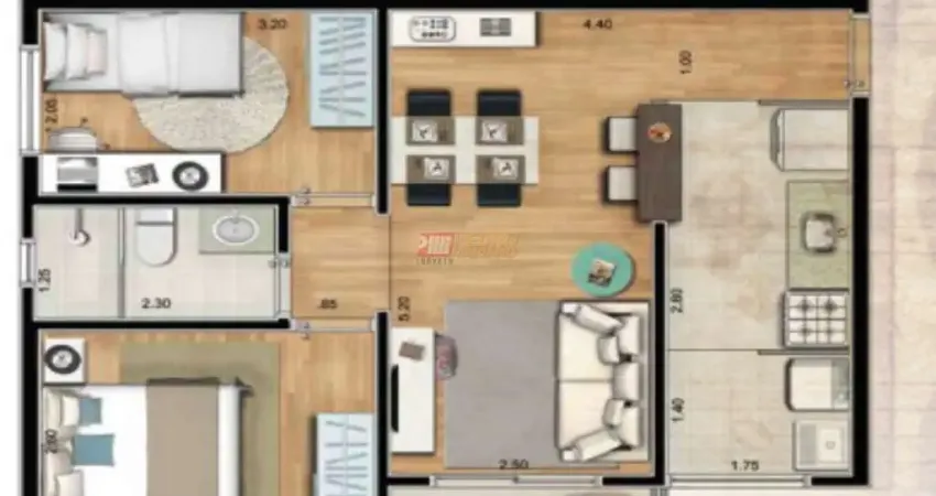 Apartamento no Bairro Santa Terezinha em Santo André