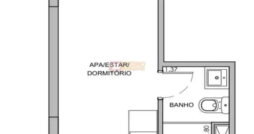 Kitnet / Stúdio à venda na Rua Tonelero, 1313, Vila Ipojuca, São Paulo