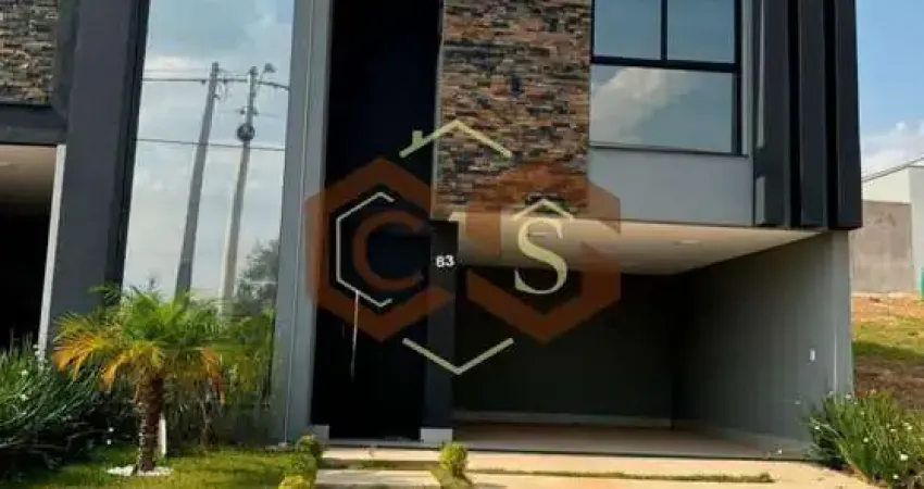 Sobrado à venda, loteamento park gran reserve, indaiatuba, sp