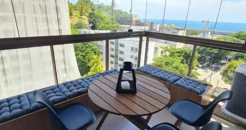 Apartamento para venda em salvador, ondina, 1 dormitório, 1 suíte, 1 banheiro, 1 vaga