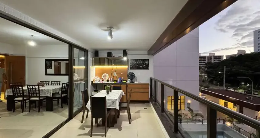 Apartamento para venda em salvador, alphaville i, 3 dormitórios, 3 suítes, 4 banheiros, 3 vagas