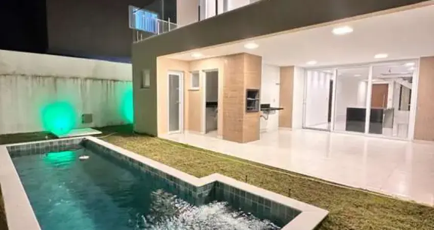 Casa em condomínio para venda em camaçari, alphaville (abrantes), 4 dormitórios, 4 suítes, 5 banheiros, 4 vagas